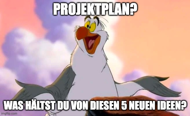 SCUTTLE Meme - Projektplan? Was hältst du von diesen 5 neuen Ideen?